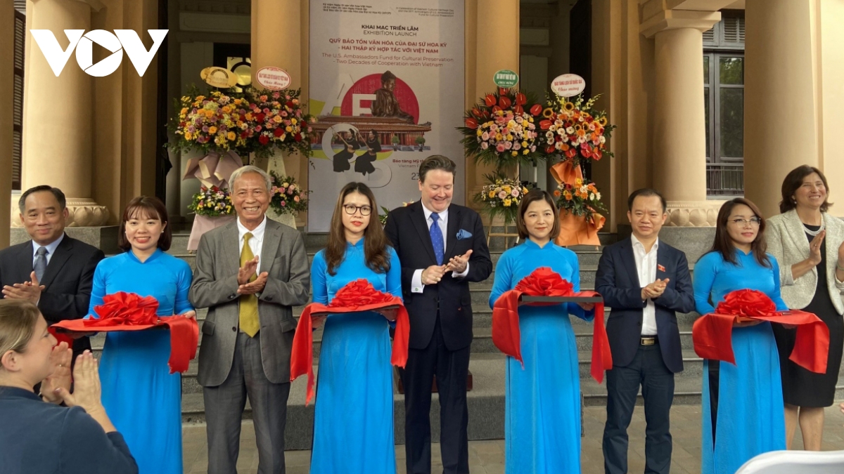 Photo exhibition re-enacts US Ambassadors Fund sponsored cultural projects